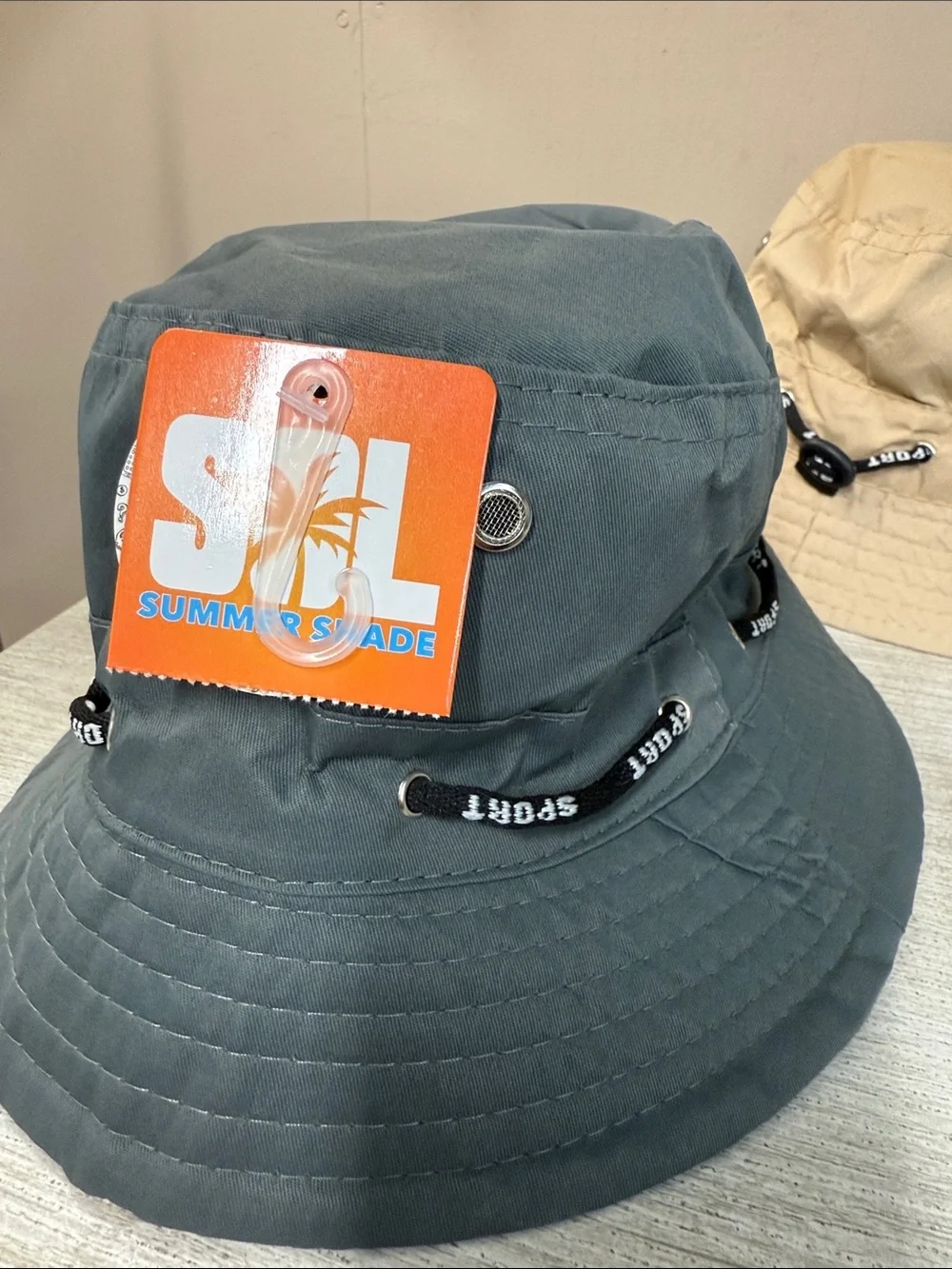 NWT SOL Summer Shade Bucket Hats (lot of two)